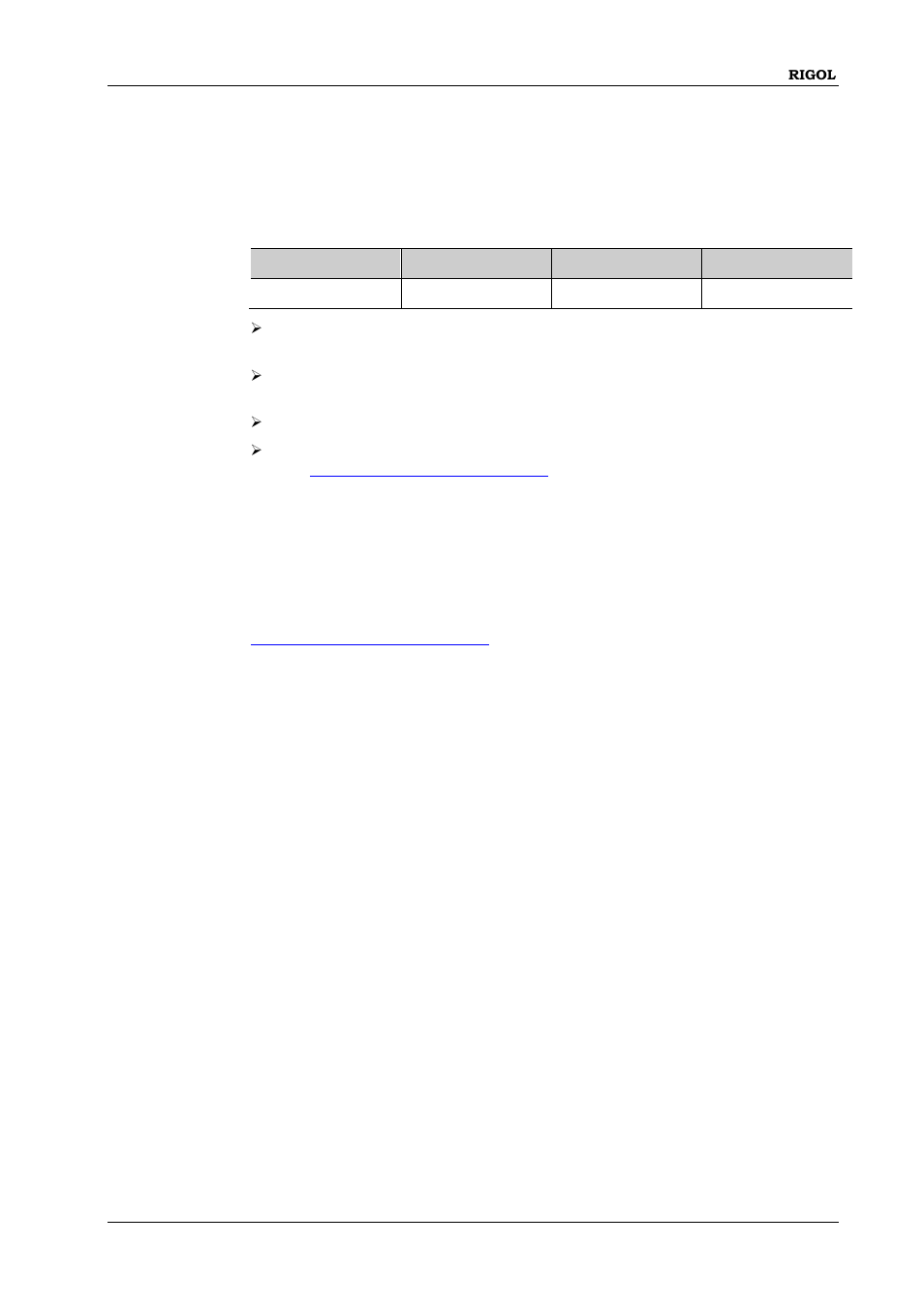 System:communicate:lan:dhcp[:state | RIGOL DG1000Z Series User Manual | Page 203 / 264