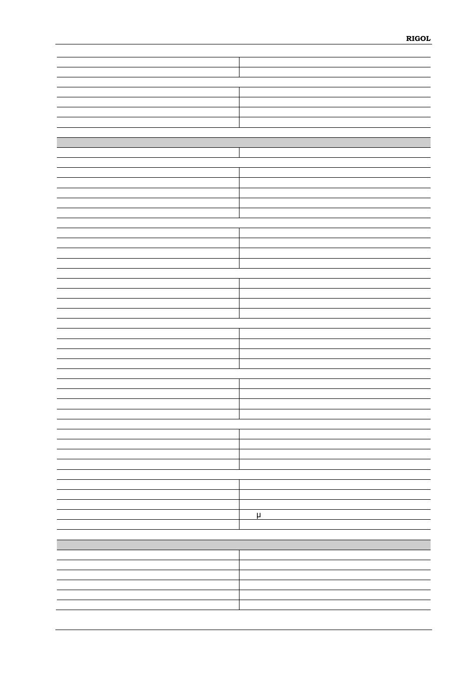 RIGOL DG1000Z Series User Manual | Page 261 / 264