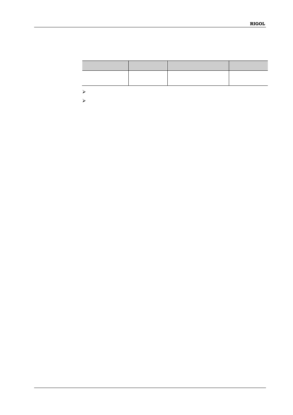Mmemory:catalog[:all | RIGOL DG1000Z Series User Manual | Page 59 / 264