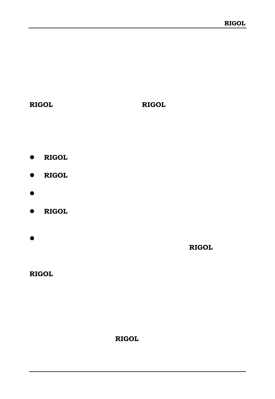 Guaranty and declaration | RIGOL DG1000 Series User Manual | Page 3 / 25