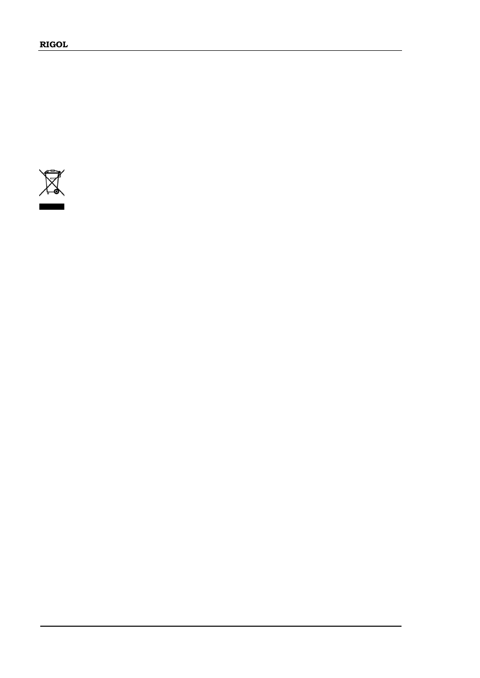 Environmental considerations | RIGOL DM3068 User Manual | Page 10 / 169
