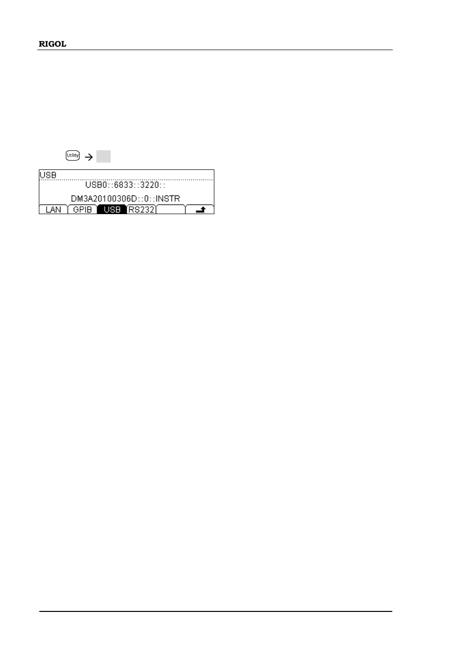 Interface configurations, Interface configurations -70 | RIGOL DM3068 User Manual | Page 112 / 169