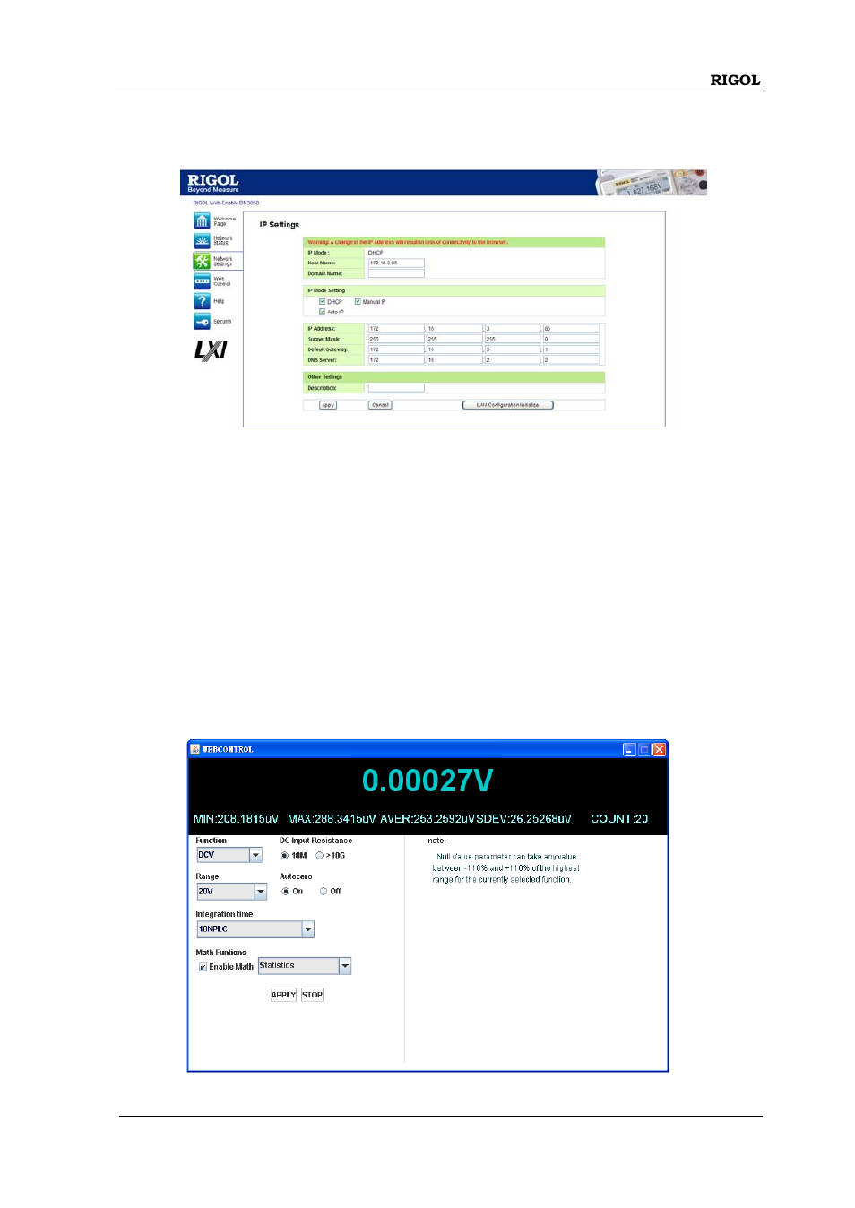 RIGOL DM3068 User Manual | Page 127 / 169