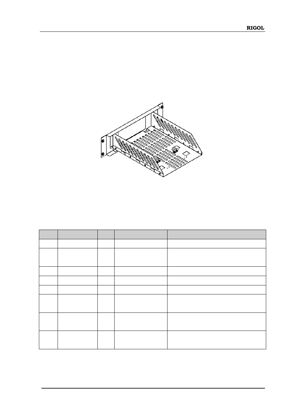 To use the rack mount kit, Kit parts list, To use the rack mount kit -19 | Kit parts list -19 | RIGOL DM3068 User Manual | Page 37 / 169