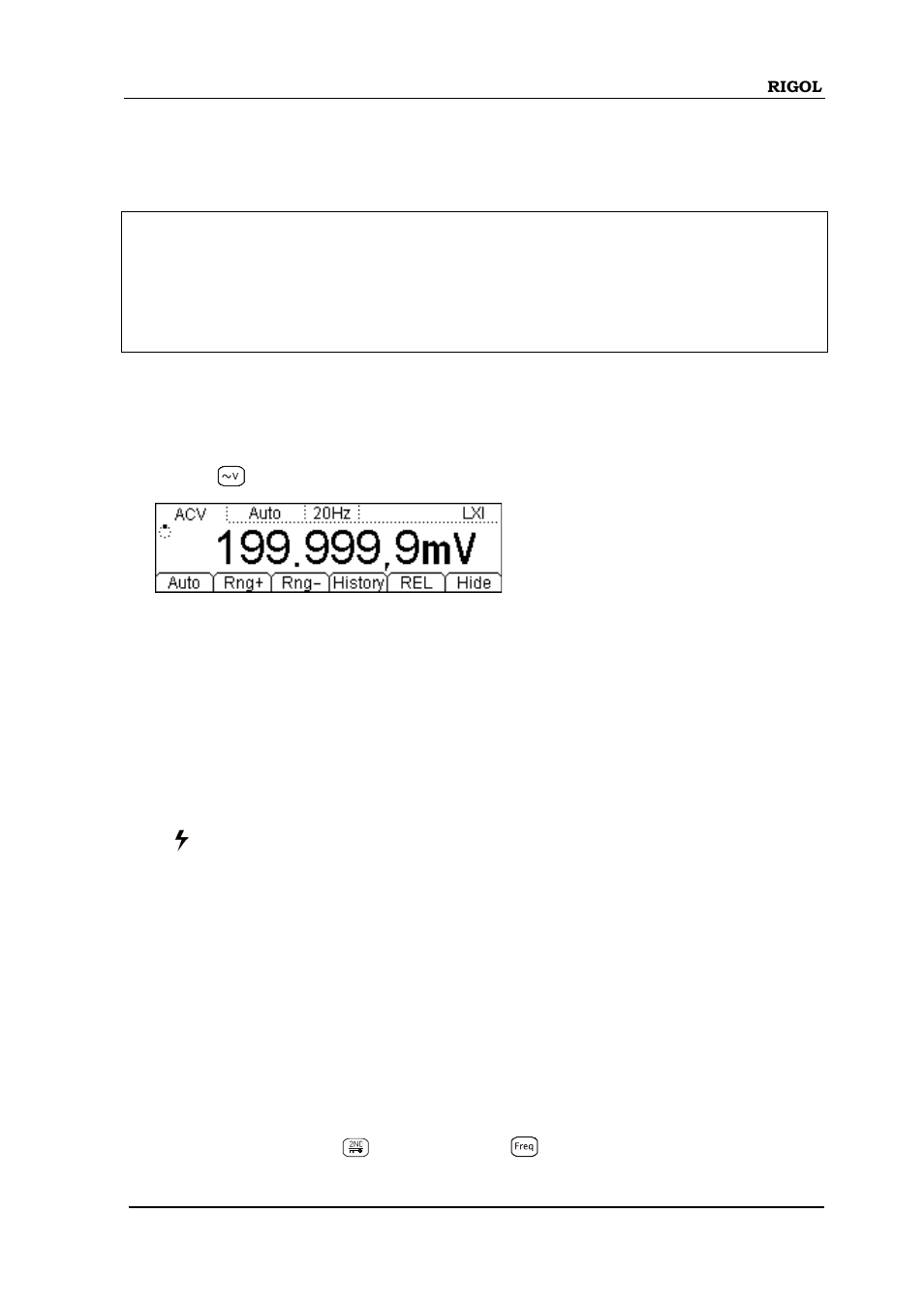To measure ac voltage, To measure ac voltage -7 | RIGOL DM3068 User Manual | Page 49 / 169