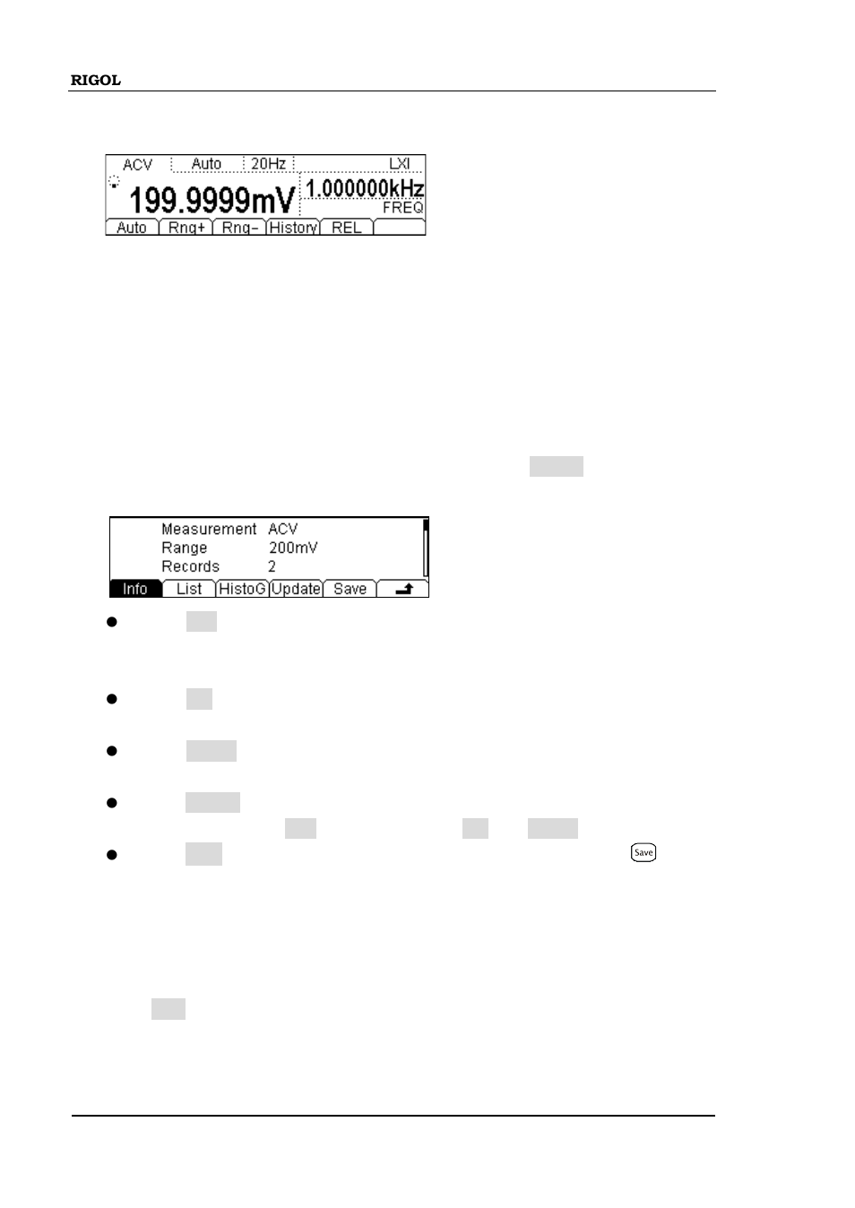 RIGOL DM3068 User Manual | Page 50 / 169