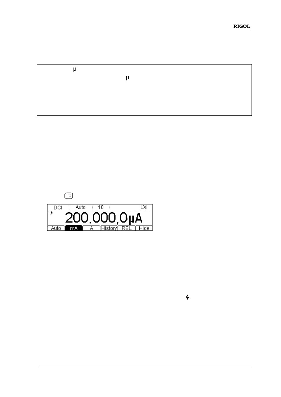 To measure dc current, To measure dc current -9 | RIGOL DM3068 User Manual | Page 51 / 169