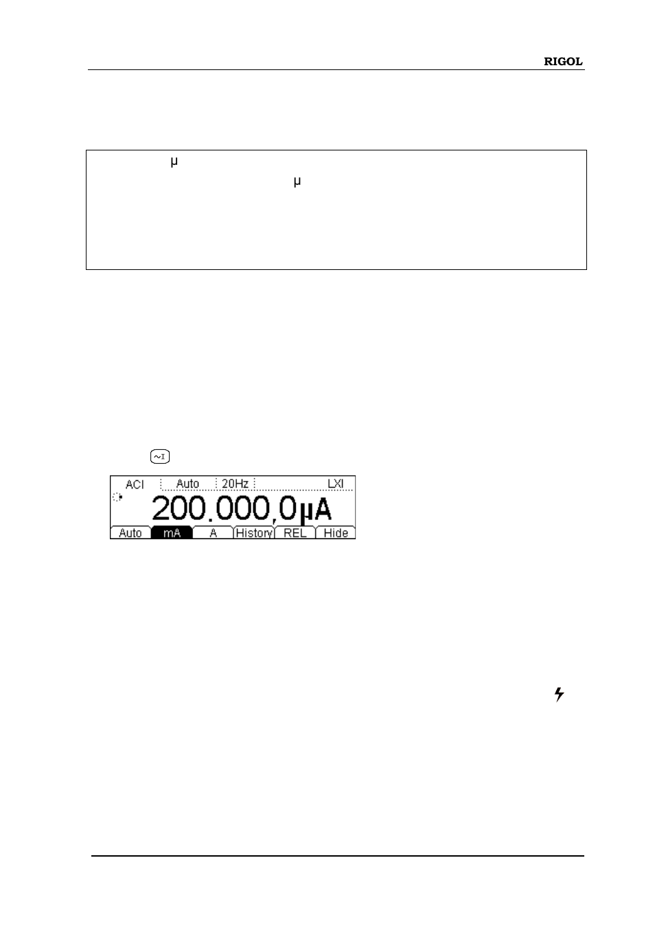 To measure ac current, To measure ac current -11 | RIGOL DM3068 User Manual | Page 53 / 169