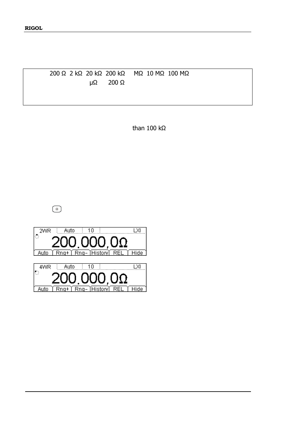 To measure resistance, To measure resistance -14 | RIGOL DM3068 User Manual | Page 56 / 169