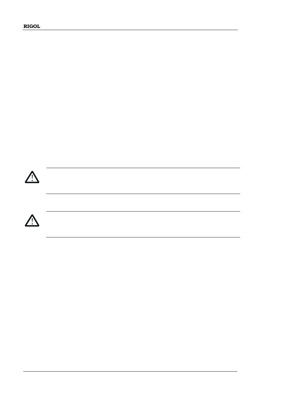 General care and cleaning | RIGOL DM3068 User Manual | Page 42 / 66