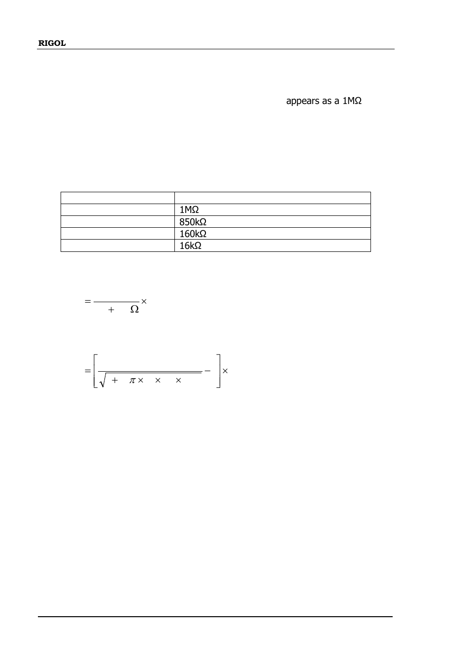 Loading errors (ac volts), Loading errors (ac volts) -4 | RIGOL DM3058 User Manual | Page 122 / 138