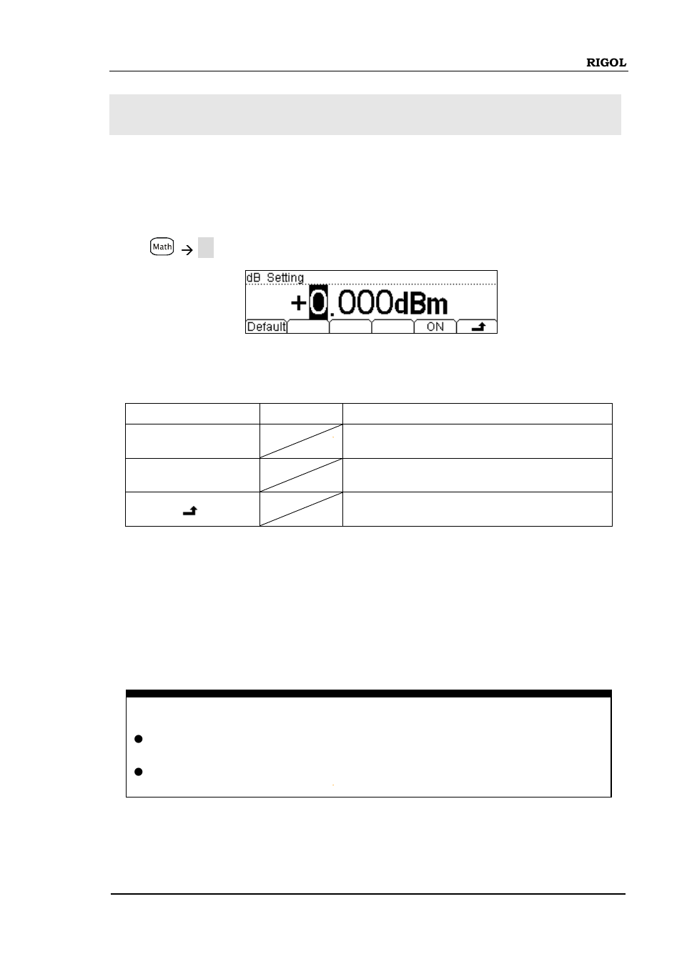 Db measurement, Db measurement -49 | RIGOL DM3058 User Manual | Page 71 / 138