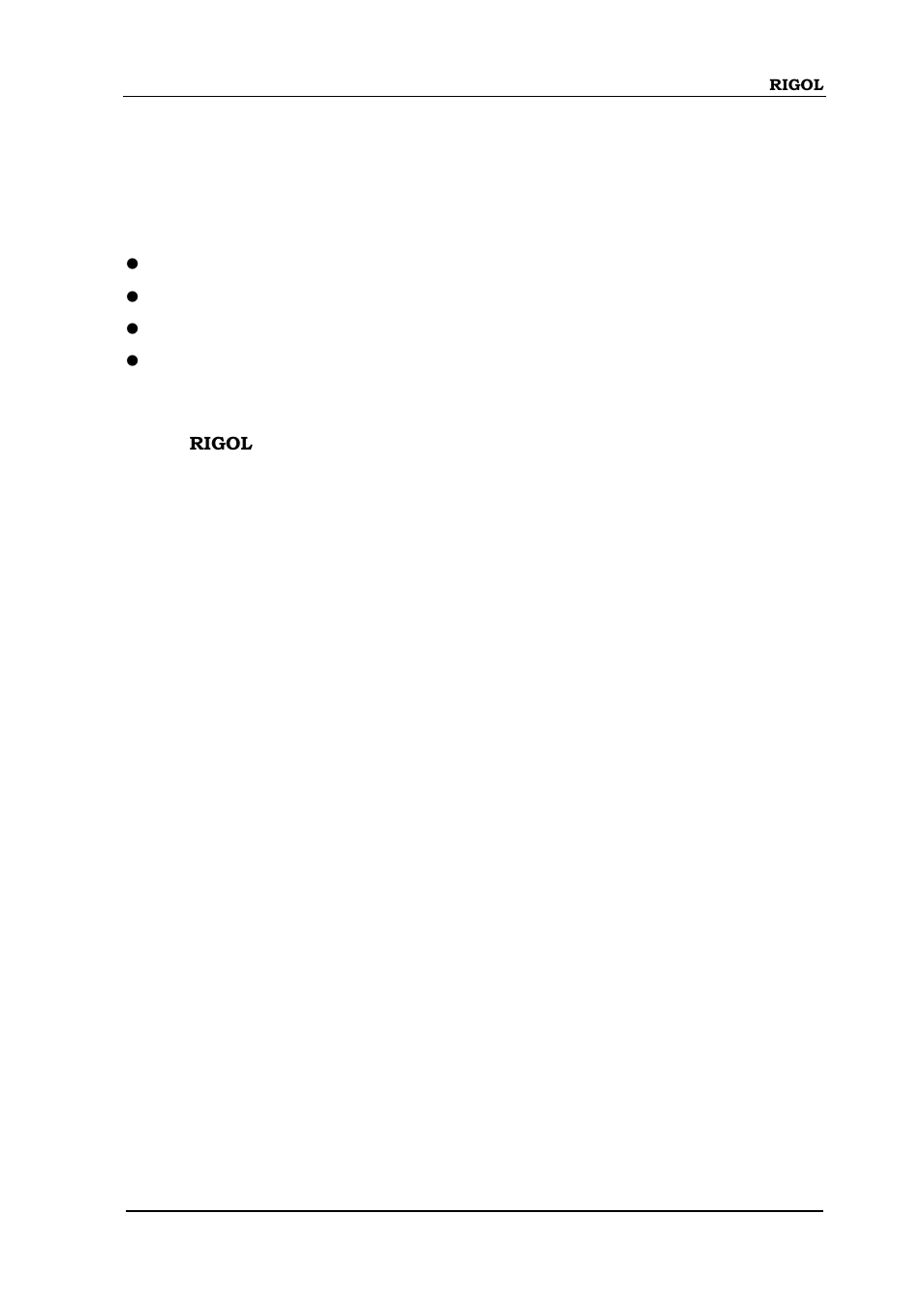 Copyright information | RIGOL DM3058 User Manual | Page 2 / 192