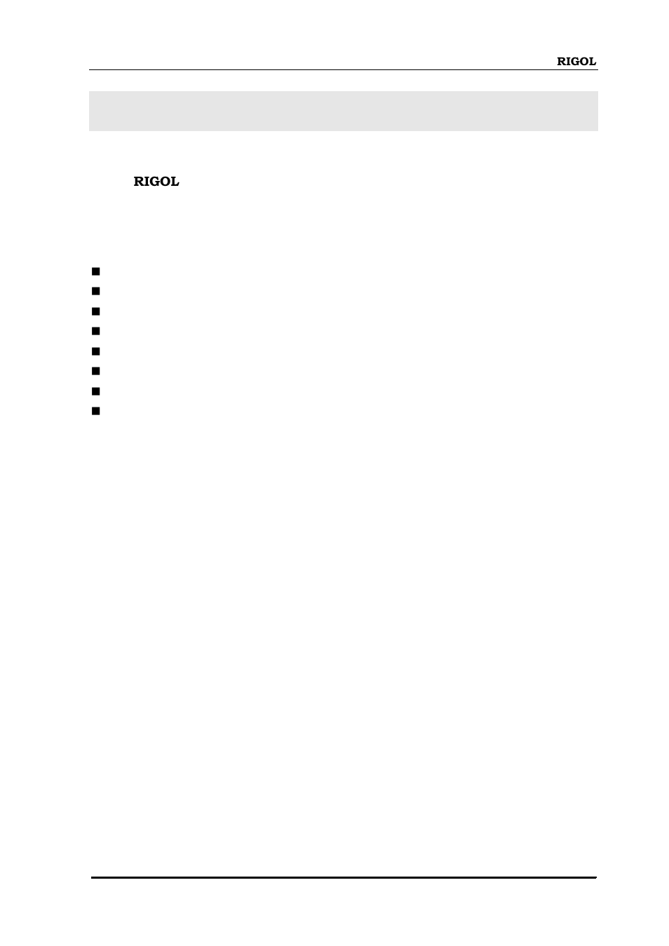 Chapter 3 rigol command system, Chapter 3 rigol command system -1 | RIGOL DM3058 User Manual | Page 26 / 192