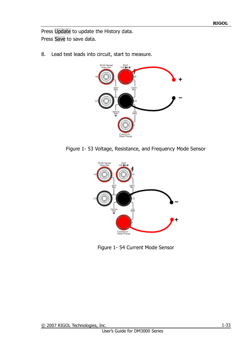 RIGOL M300 User Manual | Page 43 / 144