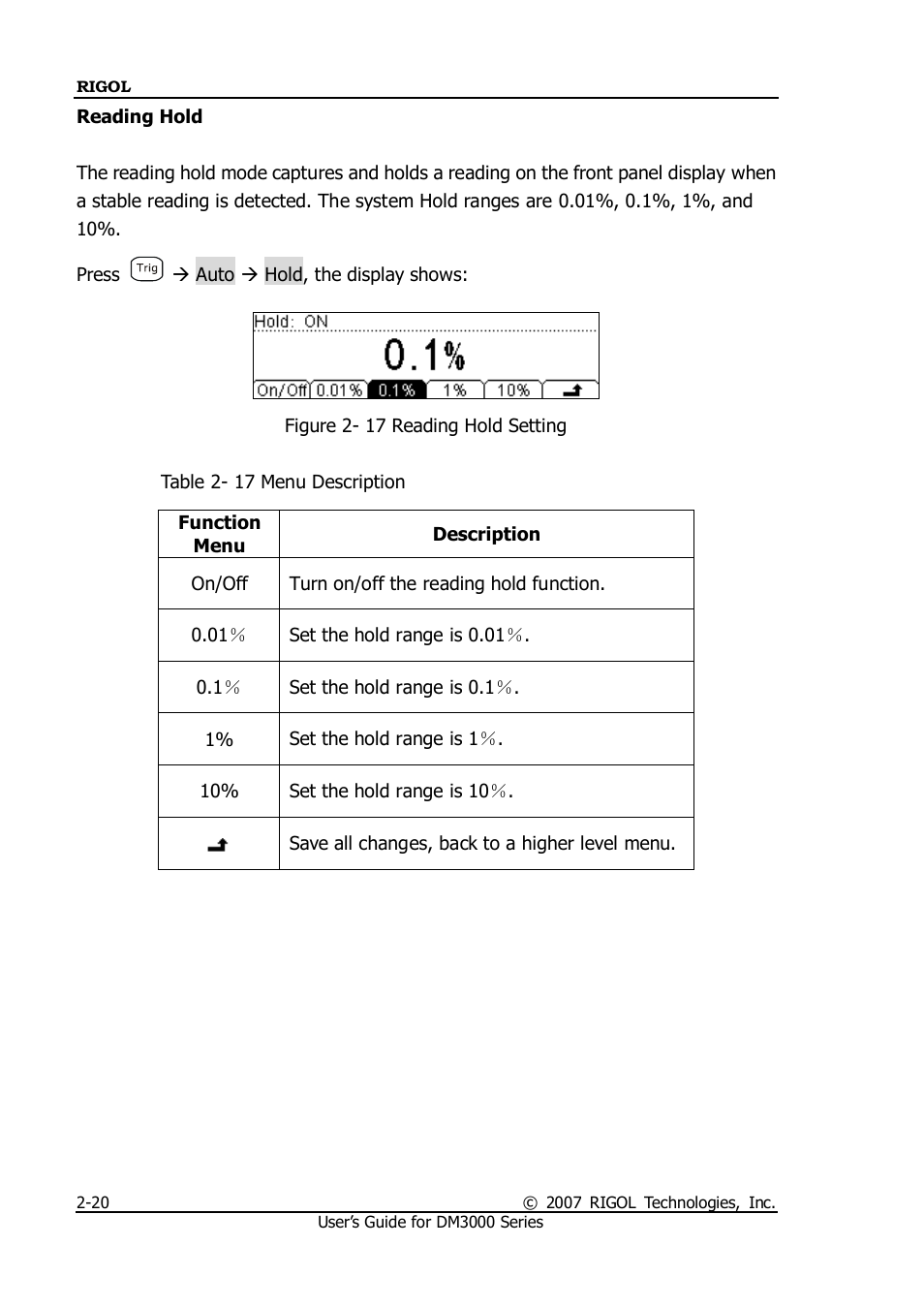 RIGOL M300 User Manual | Page 68 / 144