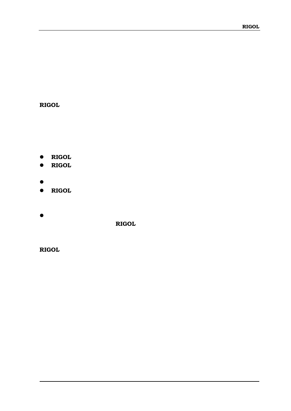 Guaranty and declaration | RIGOL M300 User Manual | Page 3 / 89