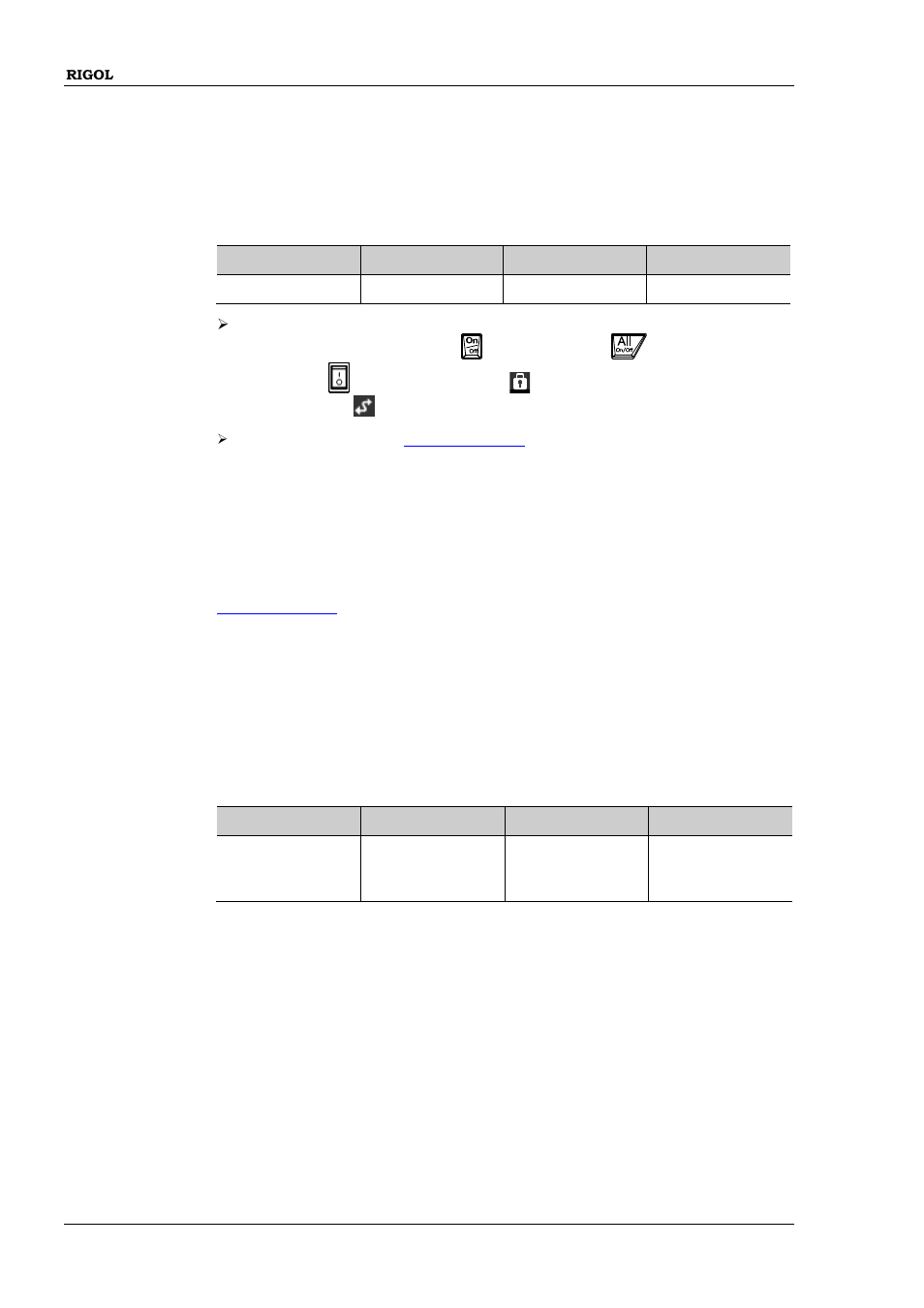 System:klock:state, System:language:type, System:klock:state -120 | System:language:type -120 | RIGOL DP832A User Manual | Page 144 / 218