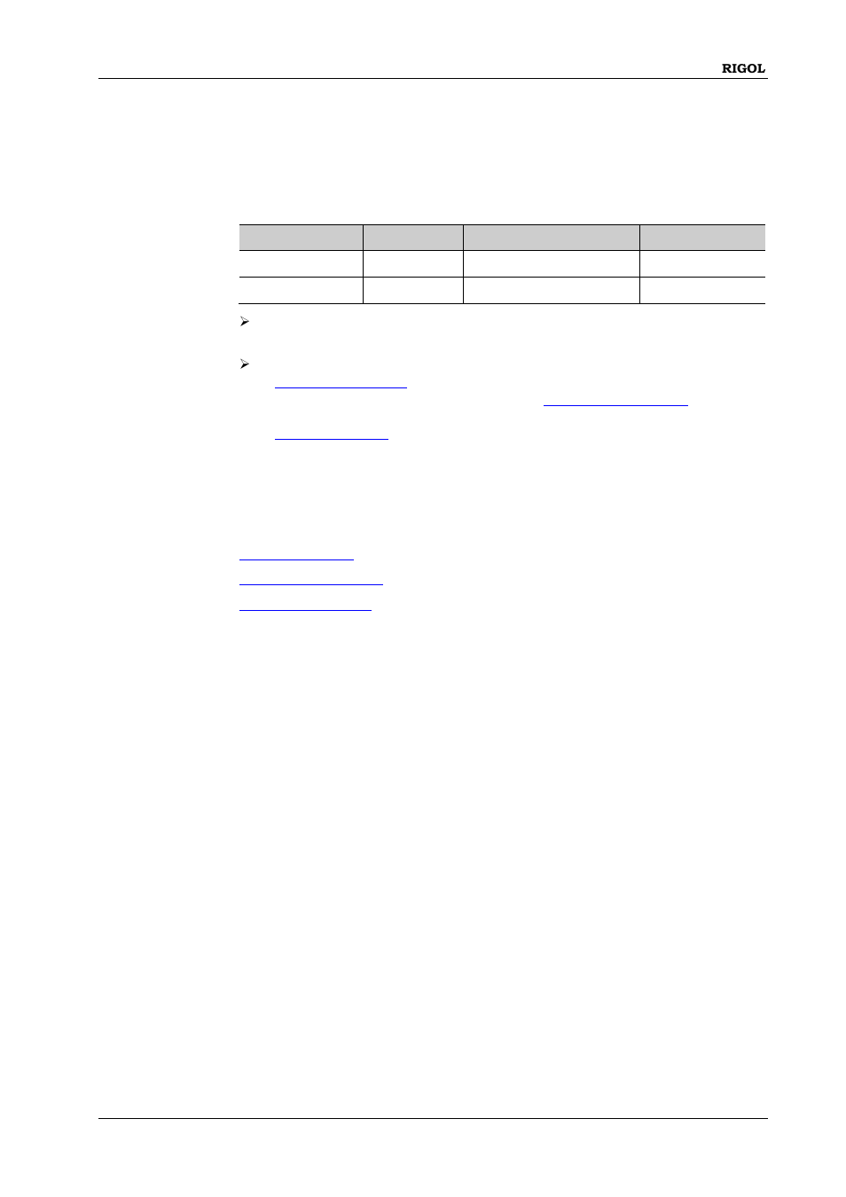 Trigger:in[:enable, Trigger:in[:enable] -145 | RIGOL DP832A User Manual | Page 169 / 218