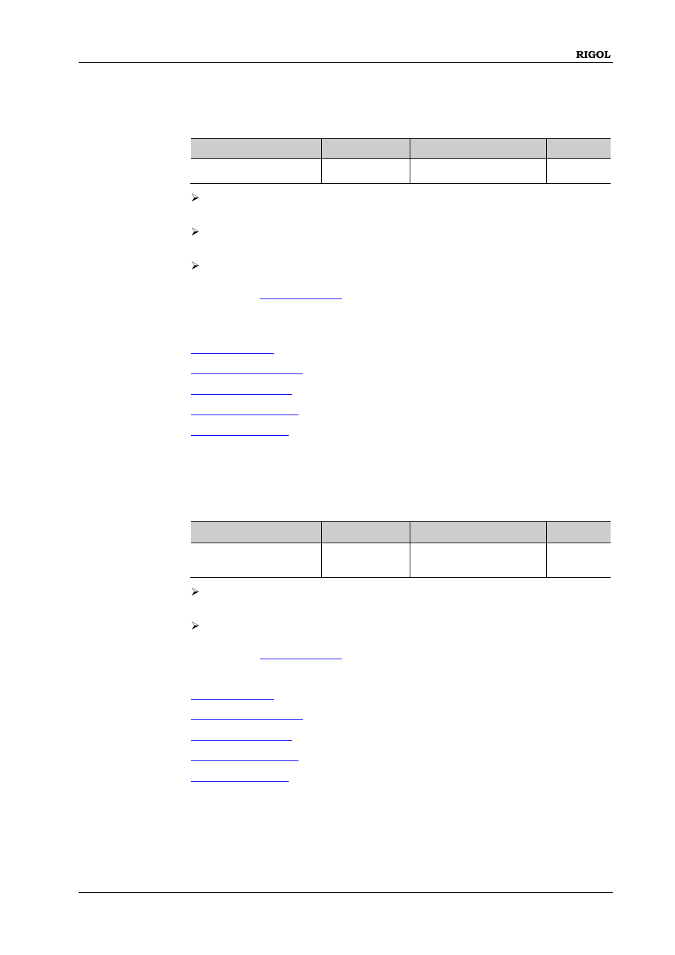 Analyzer:memory, Analyzer:mmemory, Analyzer:memory -5 | Analyzer:mmemory -5 | RIGOL DP832A User Manual | Page 29 / 218