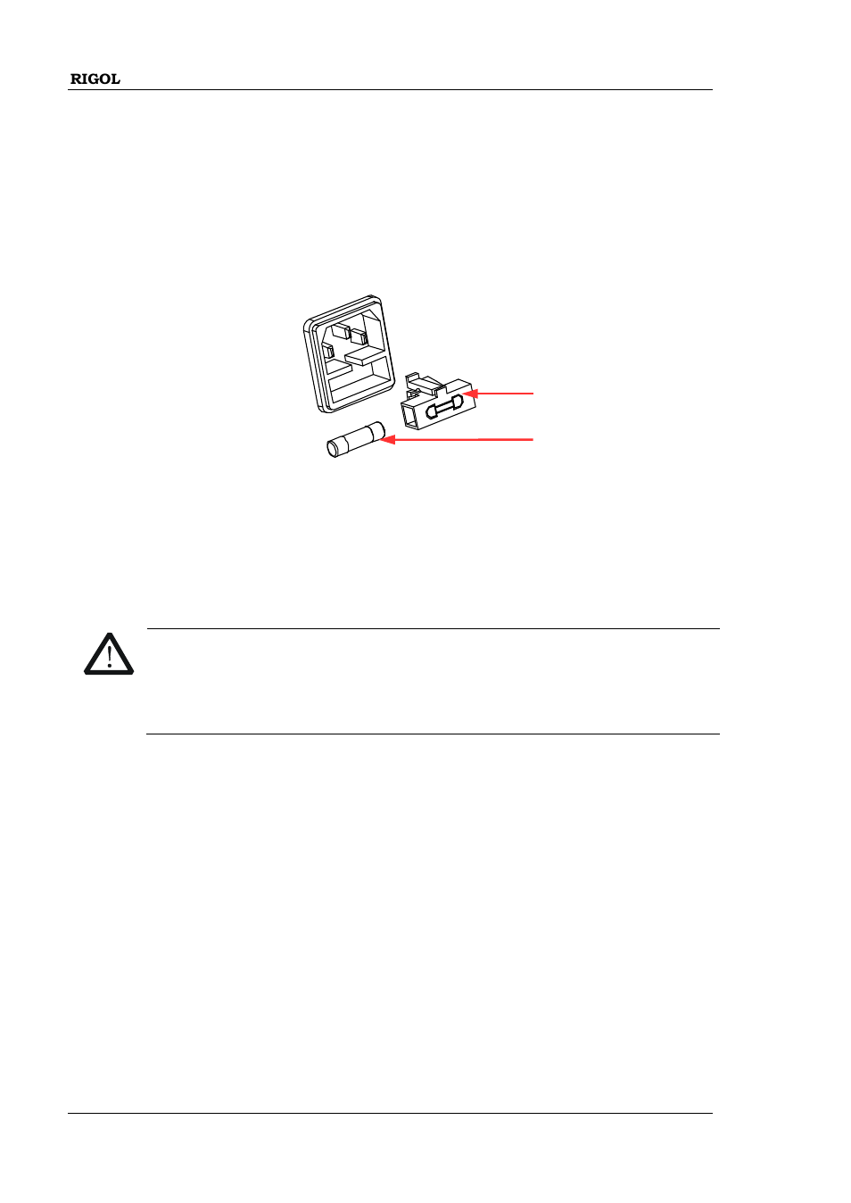 To replace the fuse | RIGOL DP832A User Manual | Page 56 / 60