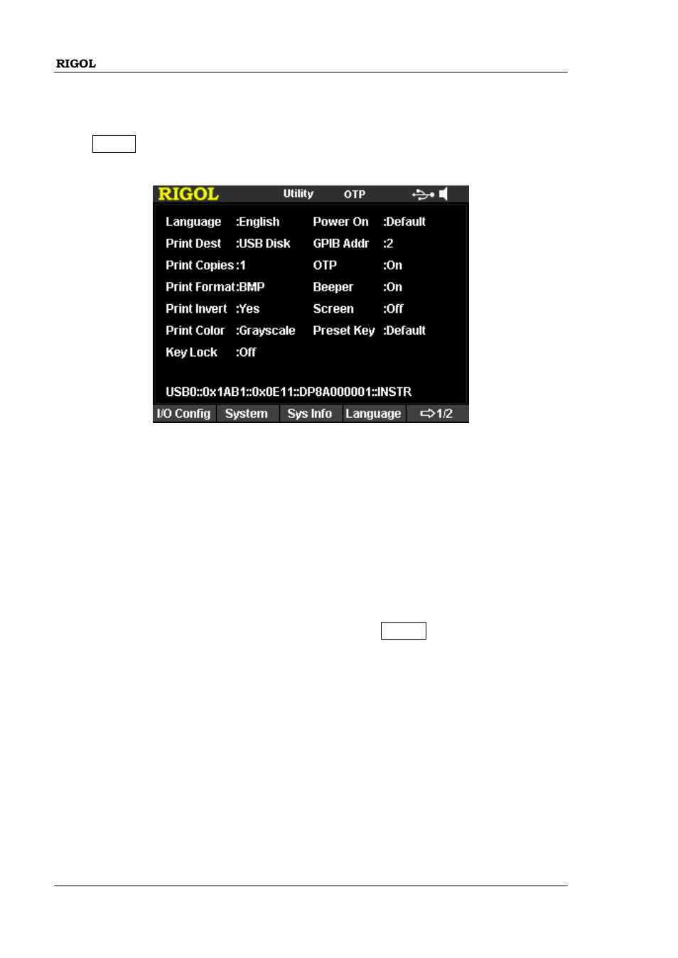 Utility, Utility -52 | RIGOL DP832A User Manual | Page 106 / 146