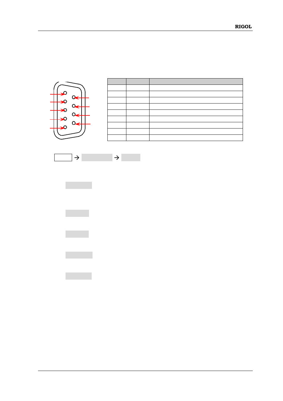 To set the rs232 parameters | RIGOL DP832A User Manual | Page 111 / 146