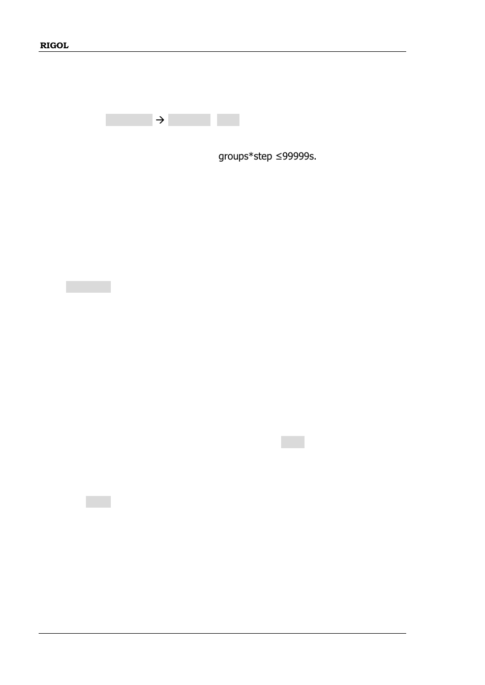 To set the stop condition, To save and read the delay file, To set the stop | Condition | RIGOL DP832A User Manual | Page 84 / 146