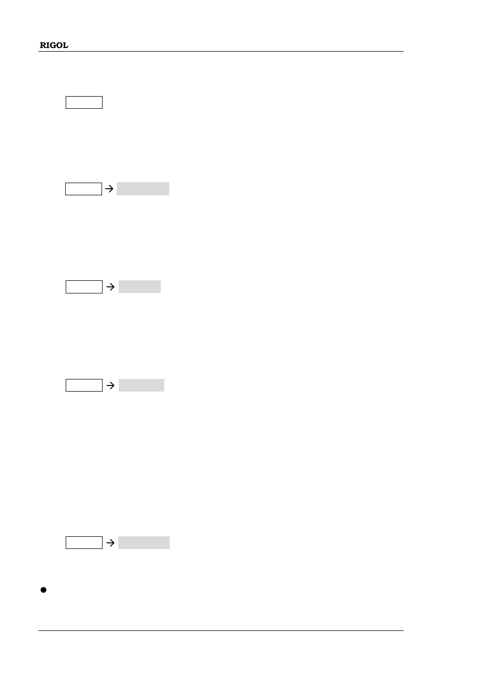 Display setting, Brightness, Contrast | Rgb luminance, Display mode, Display setting -42, Brightness -42, Contrast -42, Rgb luminance -42, Display mode -42 | RIGOL DP832A User Manual | Page 96 / 146