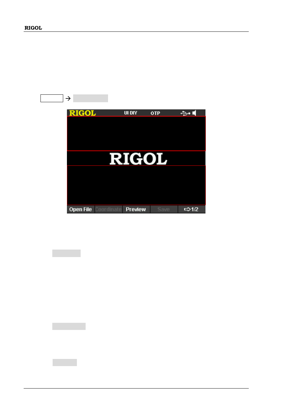 User-defined start-up interface, User-defined start-up interface -44 | RIGOL DP832A User Manual | Page 98 / 146