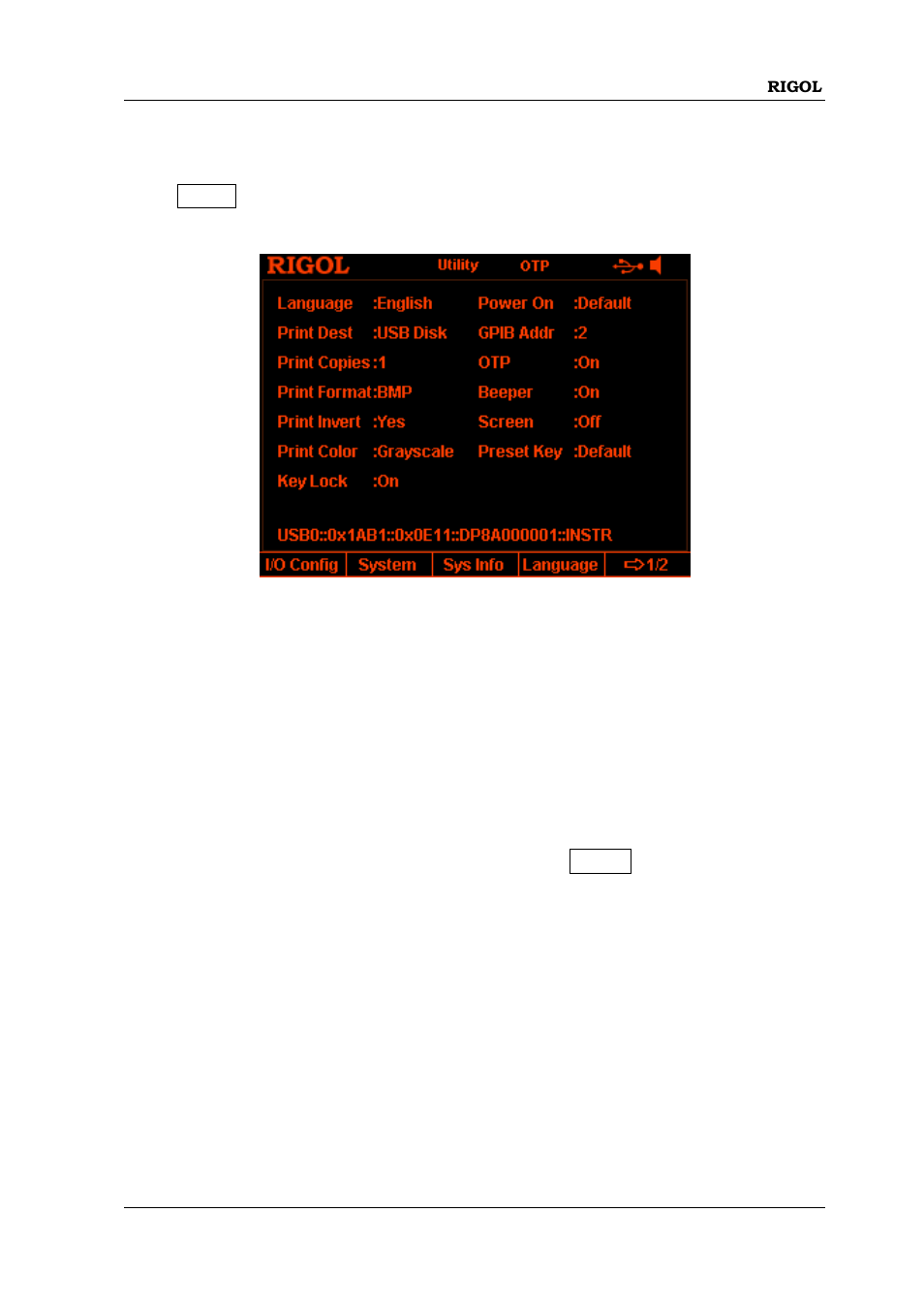 Utility, Utility -51 | RIGOL DP832 User Manual | Page 101 / 144