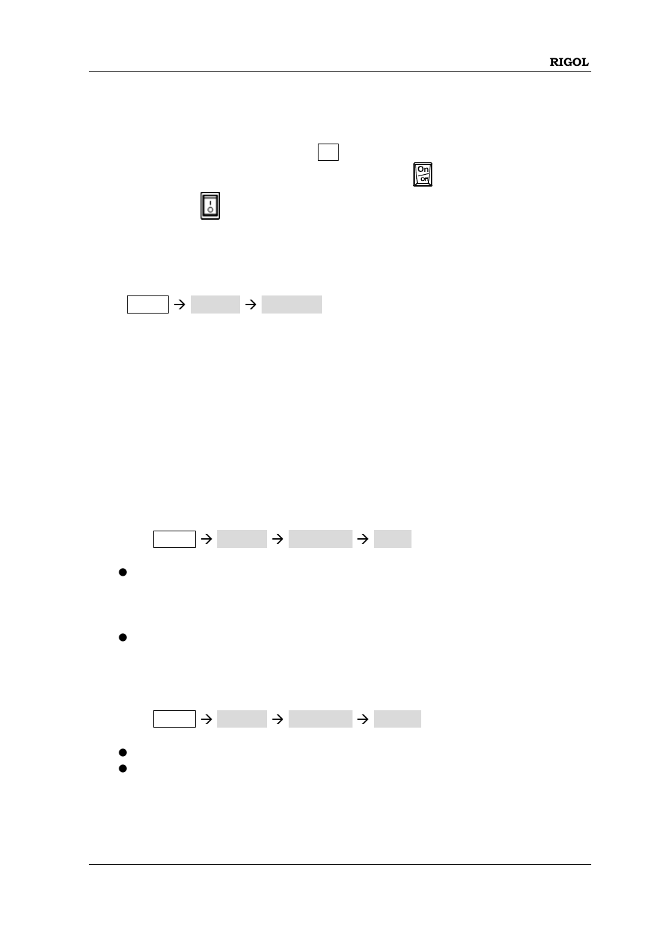 Keyboard lock, Track setting | RIGOL DP832 User Manual | Page 109 / 144