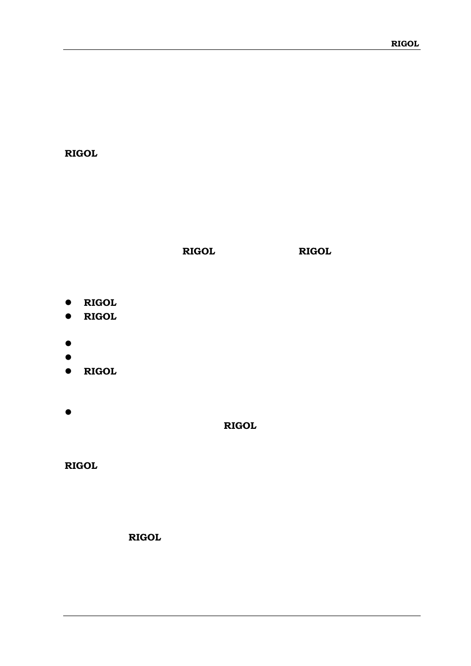 Guaranty and declaration | RIGOL DP832 User Manual | Page 3 / 144