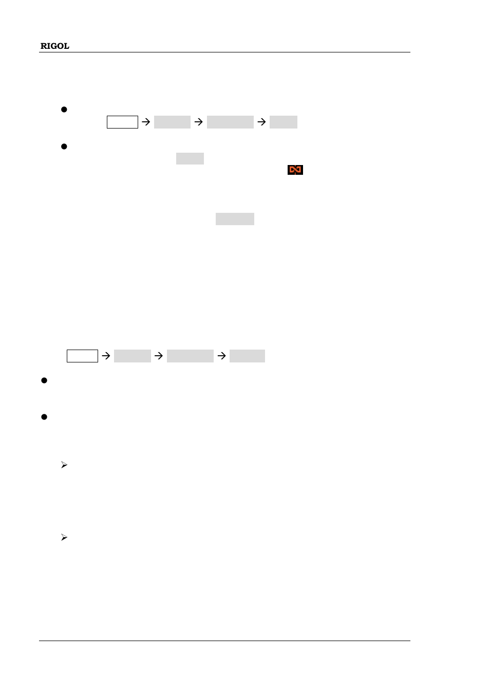 To track the on/off status of the channel output | RIGOL DP832 User Manual | Page 62 / 144