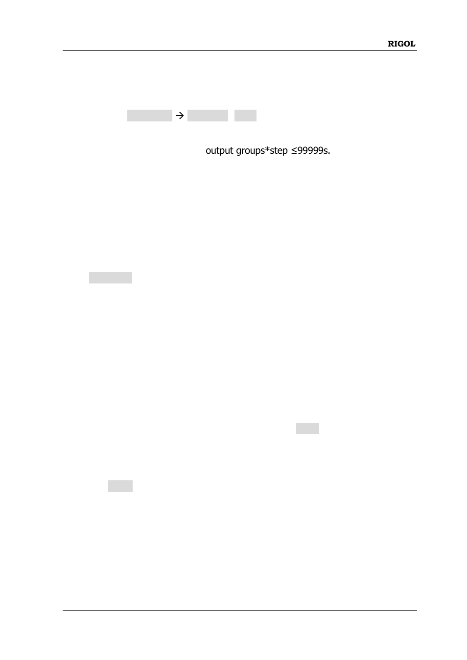 To set the stop condition, To save and read the delay file, To set the stop | Condition | RIGOL DP832 User Manual | Page 79 / 144