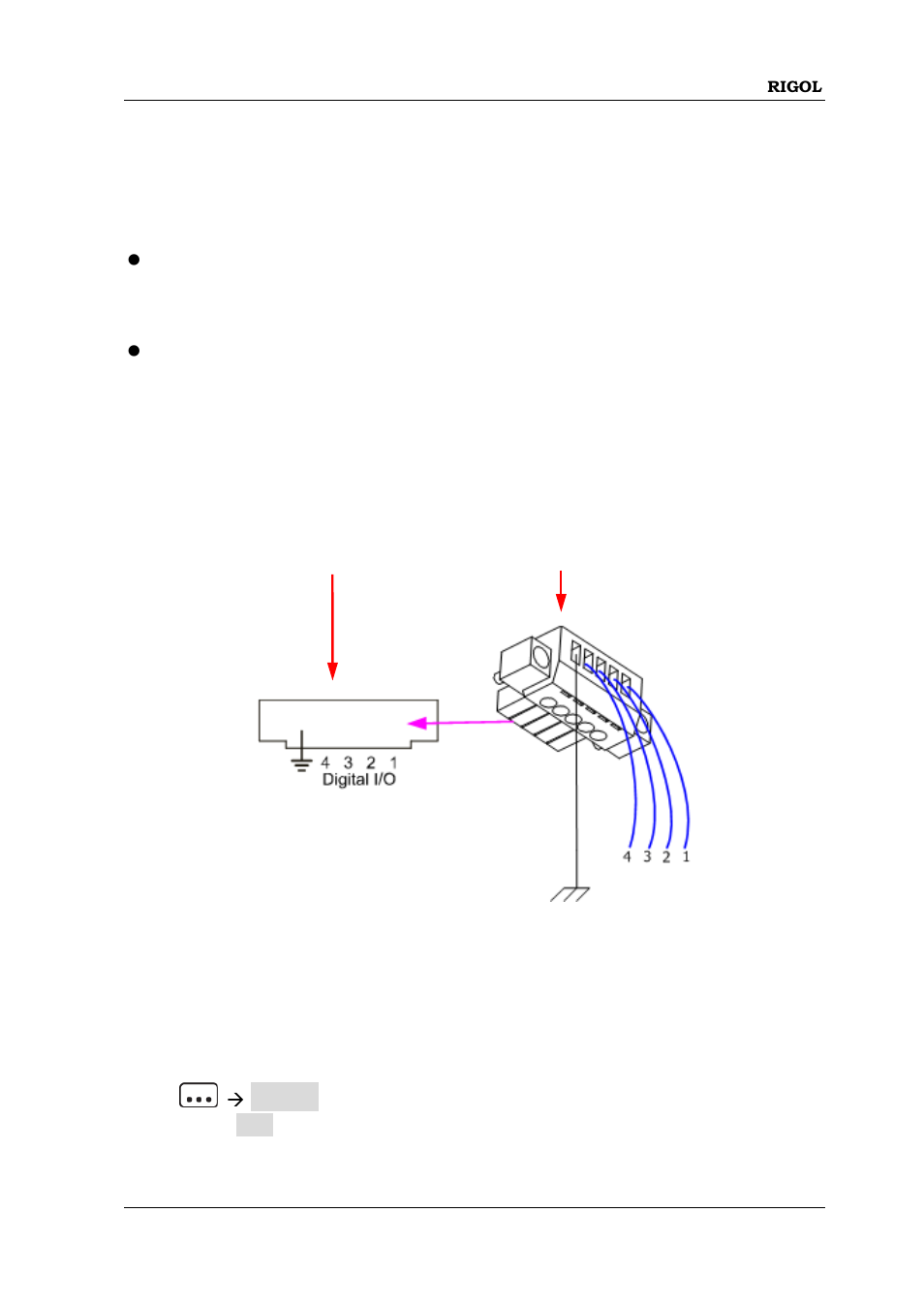 Trigger (option), Trigger (option) -37 | RIGOL DP832 User Manual | Page 87 / 144