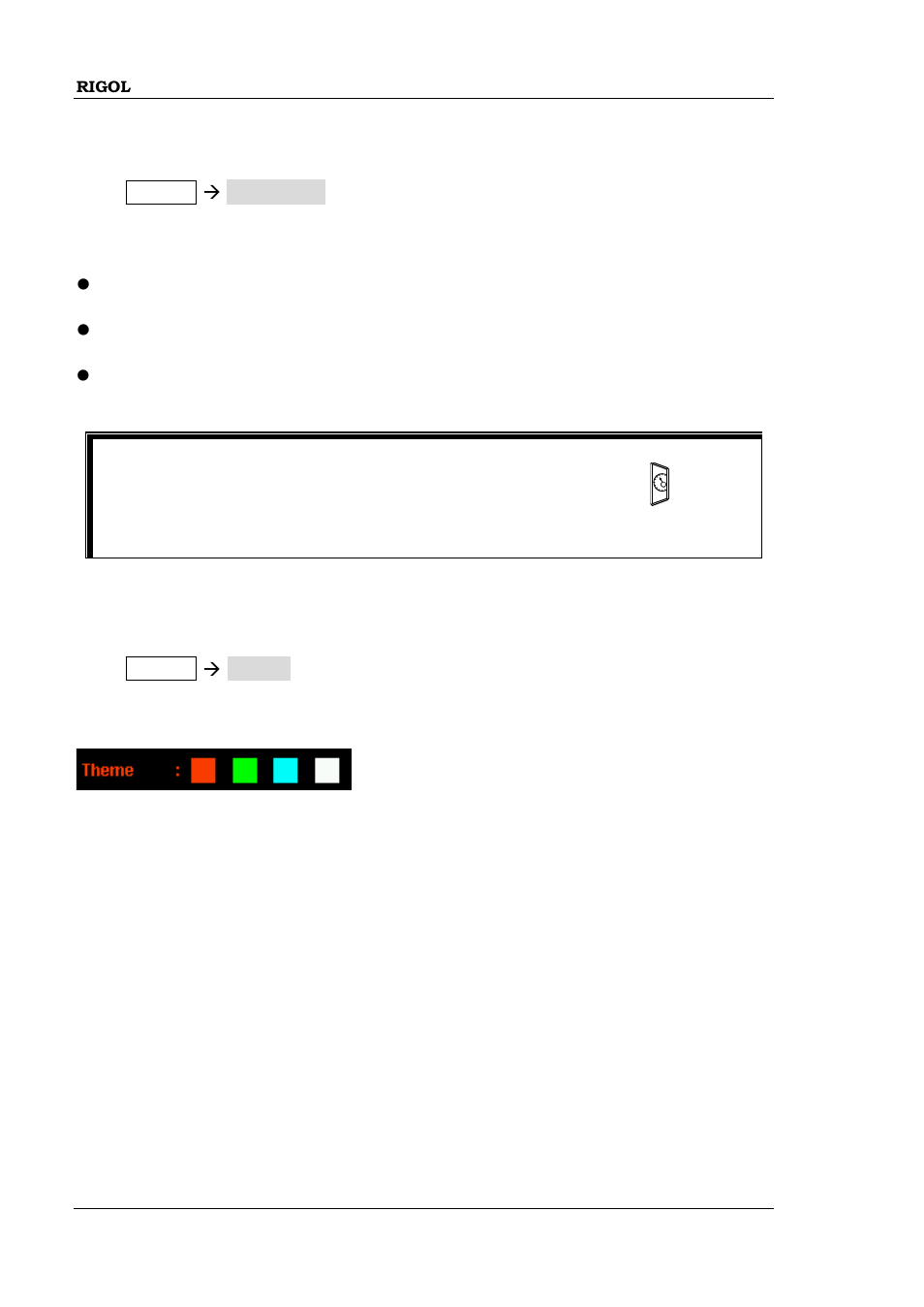 Display mode, Display theme, Display mode -42 | Display theme -42 | RIGOL DP832 User Manual | Page 92 / 144