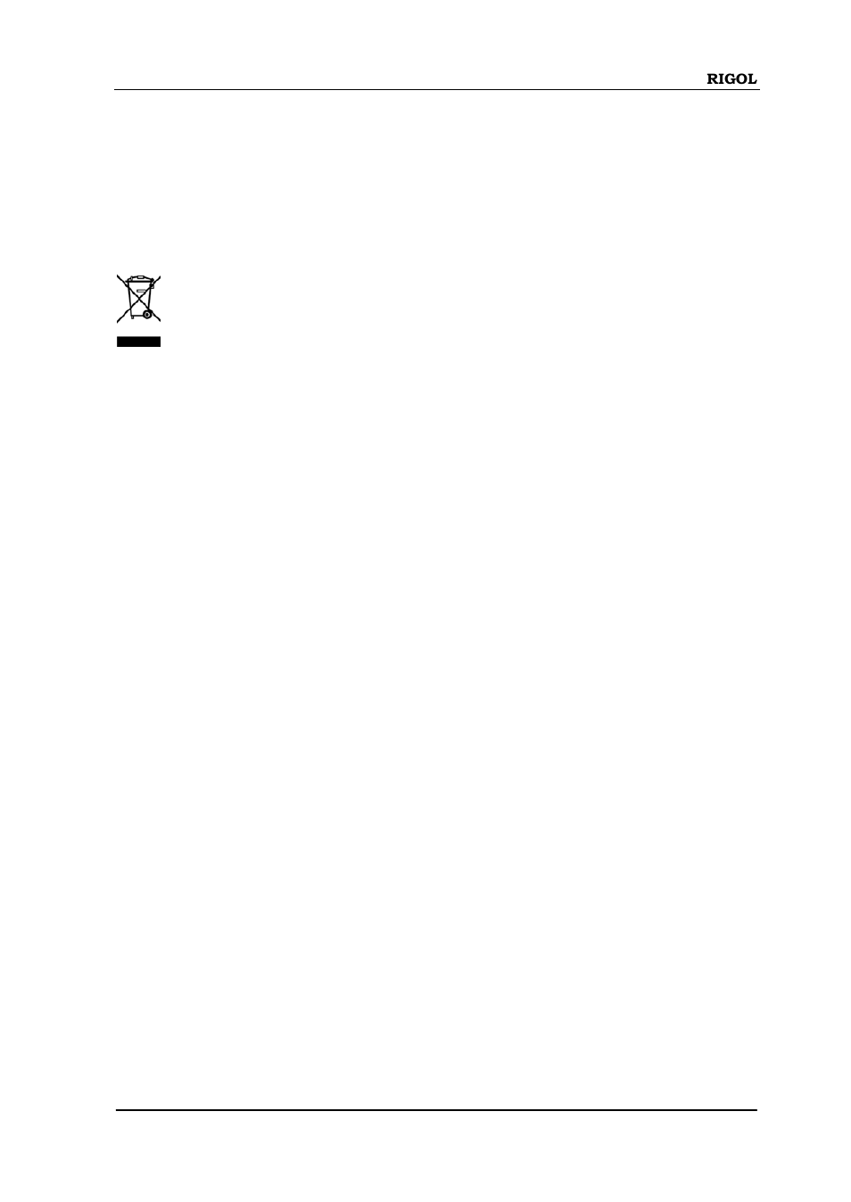 Environmental considerations | RIGOL DSA875 User Manual | Page 13 / 235