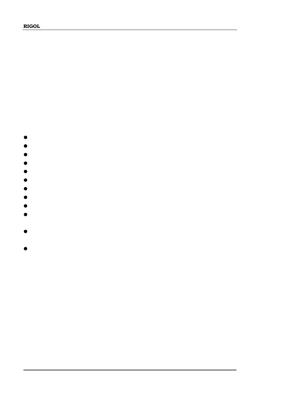 Dsa800 series overview | RIGOL DSA875 User Manual | Page 14 / 235