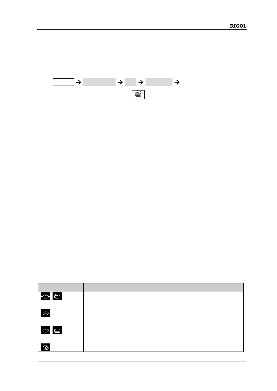 Print setup, Print setup -117 | RIGOL DSA875 User Manual | Page 169 / 235