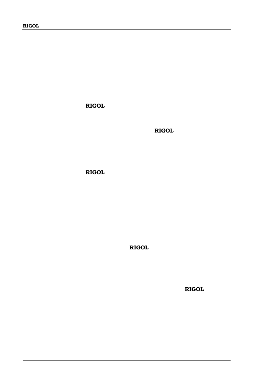 Device specific error | RIGOL DSA875 User Manual | Page 208 / 235