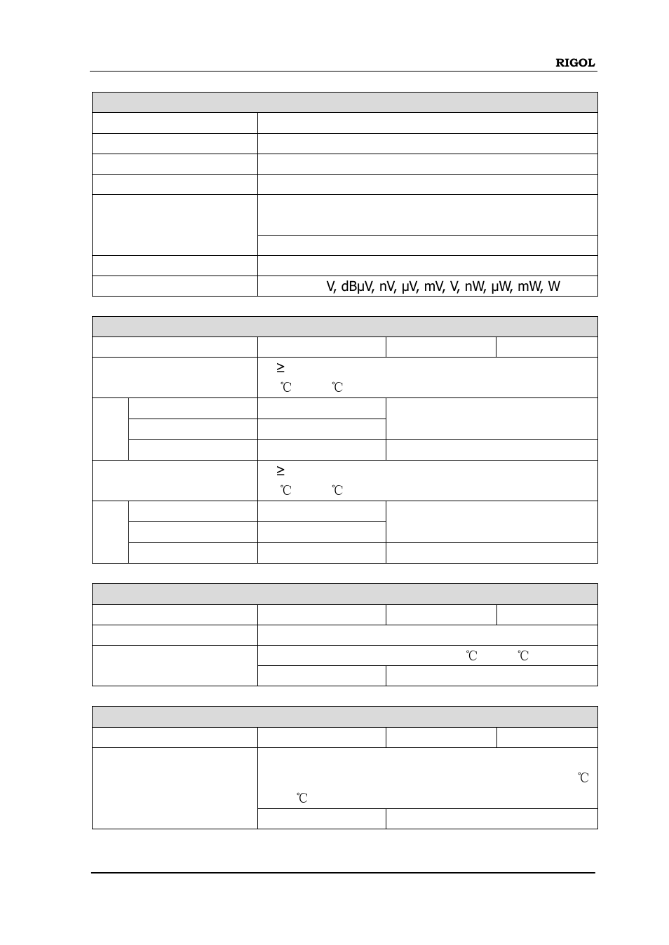 RIGOL DSA875 User Manual | Page 221 / 235
