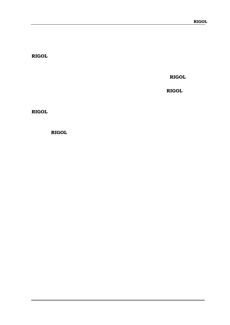 Appendix b: warranty, Appendix b: warranty -3 | RIGOL DSA875 User Manual | Page 231 / 235