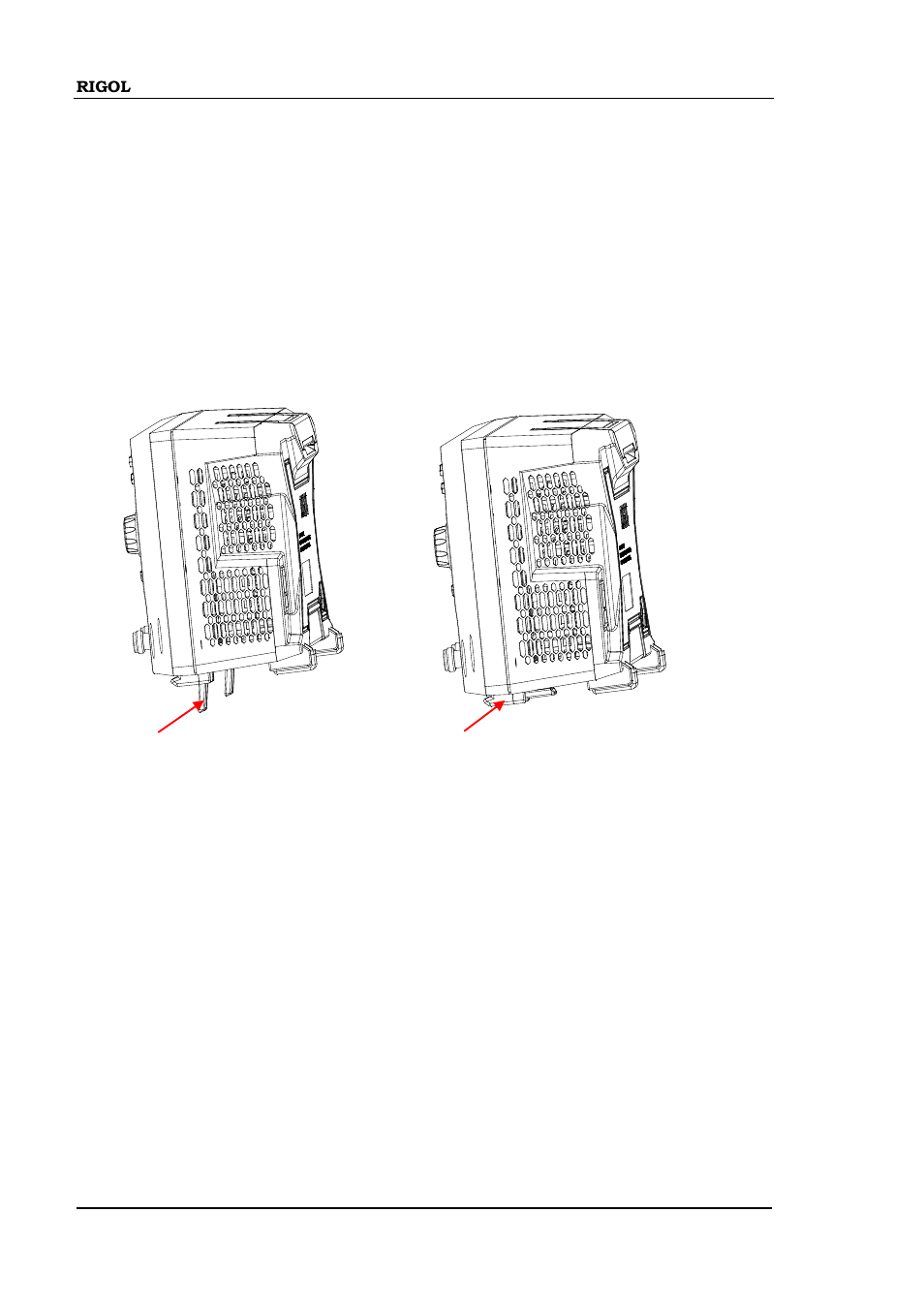 To prepare for use, To adjust the supporting legs, To prepare for use -4 | To adjust the supporting legs -4 | RIGOL DSA875 User Manual | Page 24 / 235