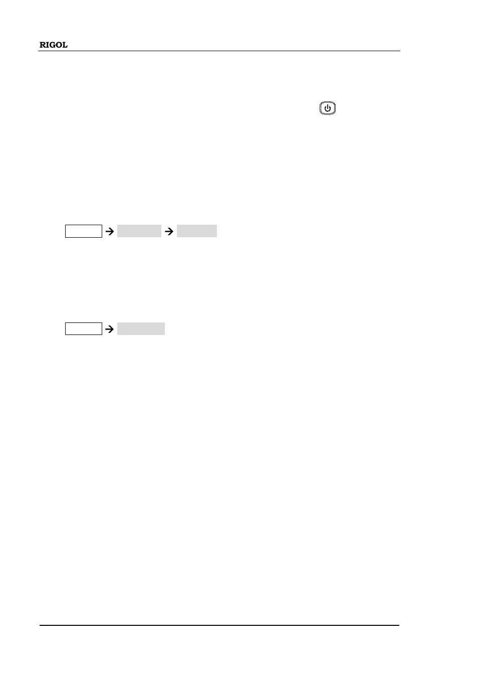 Power-on inspection, Self-calibration, To set the system language | RIGOL DSA875 User Manual | Page 26 / 235