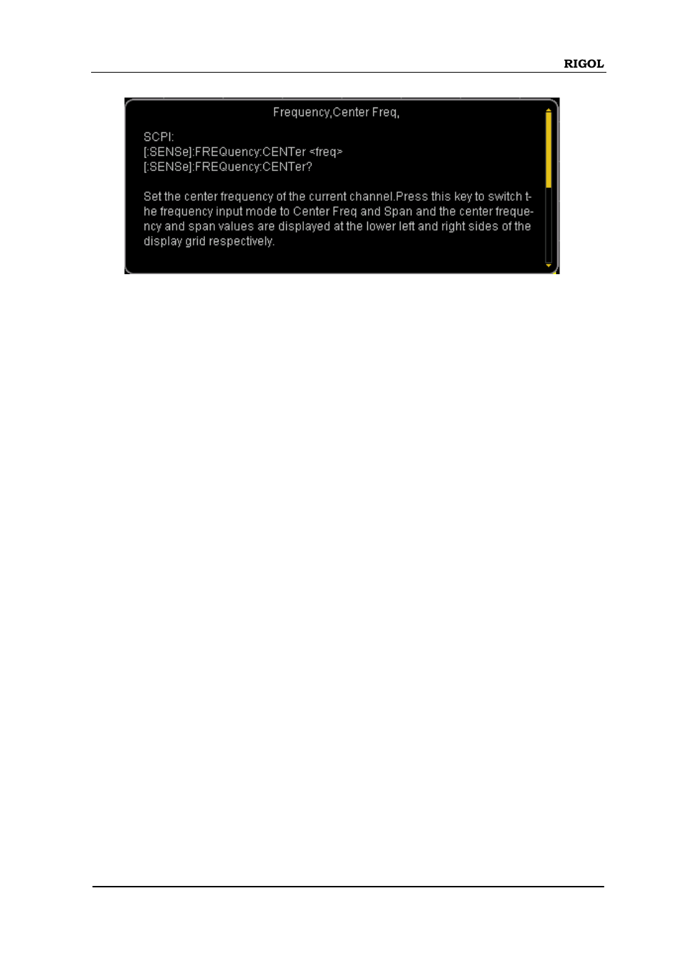 RIGOL DSA875 User Manual | Page 49 / 235