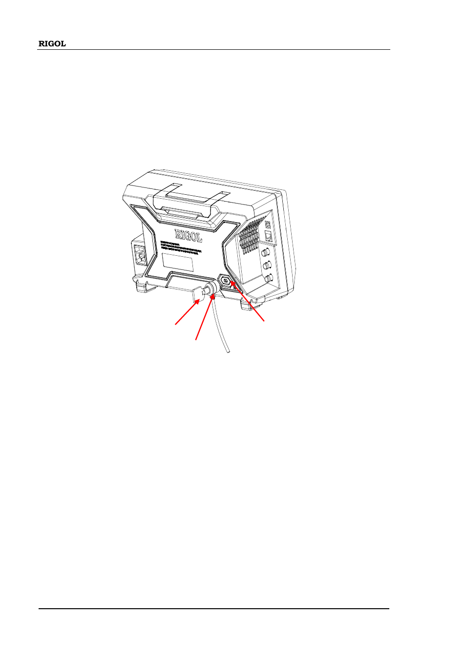 To use the security lock, To use the security lock -30 | RIGOL DSA875 User Manual | Page 50 / 235