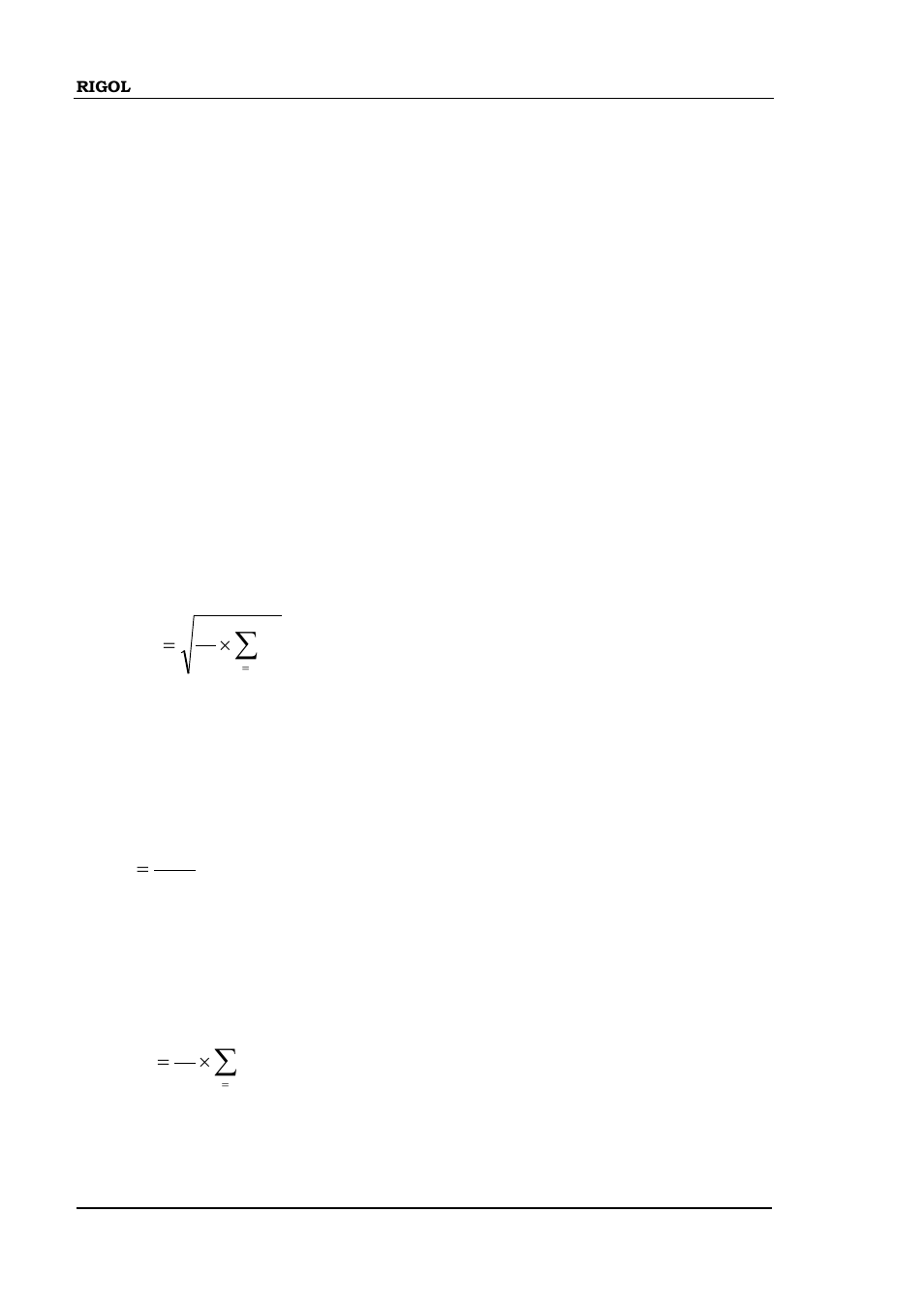 Vn v, Rv p | RIGOL DSA875 User Manual | Page 78 / 235