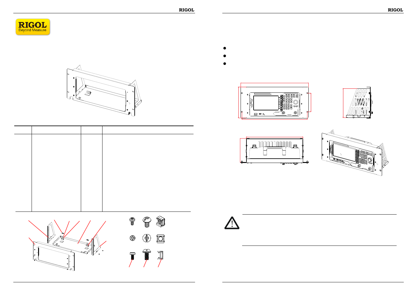 RIGOL DSA875 User Manual | 2 pages