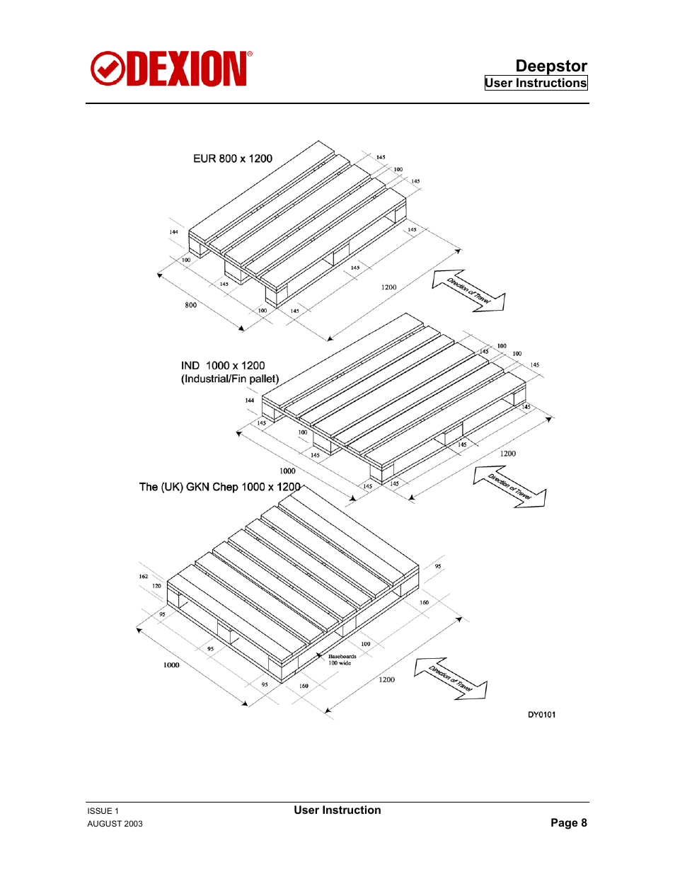 Deepstor | Dexion DEEPSTOR DEIVE-IN PALLET RACKING User Manual | Page 14 / 37
